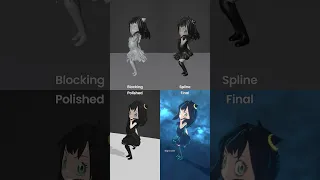 Find the differences in my Anya/Wednesday dance animation