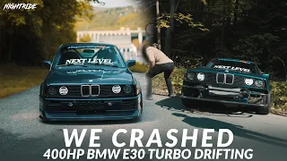 400HP TURBO BMW E30  Drifting  | 4K