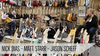 Jam Session! Matt Starr, Jason Scheff & Nick Dias at Norman's Rare Guitars