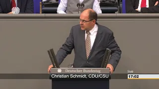 Christian Schmidt: Aktuelle Stunde zum Iran-Atomabkommen [Bundestag 15.05.2019]