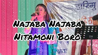 Najaba Najaba || Dehajan || Assamese Song || Nitamoni Boro || Live Performance || Ulubari Bijni