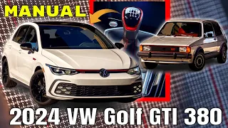 2024 Volkswagen Golf GTI 380 Celebrates The Manual Transmission