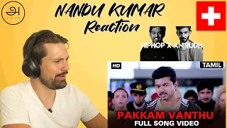 Pakkam Vanthu Song Reaktion | Kaththi | Vijay, HipHop Tamizha, Anirudh, Murugadoss | Swiss German