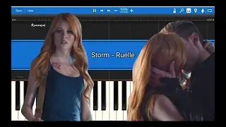 [Shadowhunters 1x07] Storm - Ruelle || Synthesia Piano Tutorial