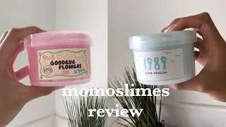 $115 momoslimes review!! famous slime shop