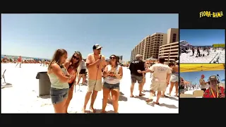 Mullet Toss 2023 from the Flora-Bama