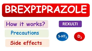 Brexpiprazole (Rexulti) - An atypical antipsychotic