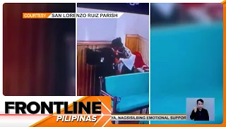 Pagnanakaw ng isang babae sa donation box ng isang simbahan, sapul sa CCTV | Frontline Pilipinas