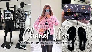 CHANEL Spring-Summer 2024 Collection & Try On | 24S RTW, Shoes, Bags | Luxury Shopping Vlog