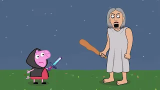 Granny Is After Peppa Pig l Granny And Peppa Pig Funny Horror Animation