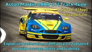 [764pp-824pp] Aston Martin DBR9 GT1 Track Tune 1.10 Physics