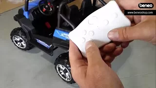 Unboxing and Assembly RSX - Electric Car for kids - Beneoshop