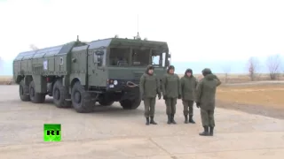 Российская армия получила новые ракетные комплексы «Искандер М» 2014