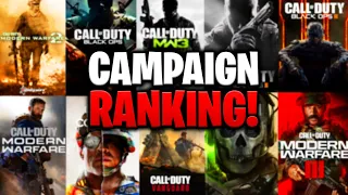 Every Call of Duty Campaign Ranked! (w/ Modern Warfare III)