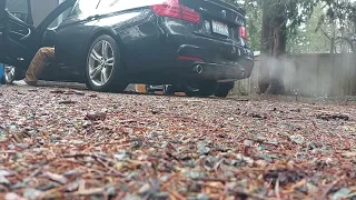 2015 335i xdrive ARM catless downpipe, resonator delete and stock exhaust