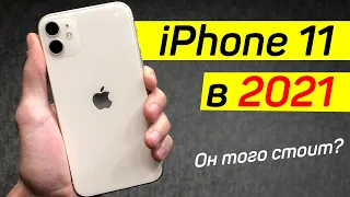 iPhone 11 в 2021 году: стоит ли покупать? Честно про: камеру, производительность, батарею