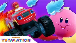 Blaze and the Toy Making Machine IRL! | Blaze and the Monster Machines Toys | Toymation