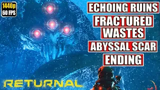 Returnal Gameplay Walkthrough [Full Game Ending PC - Echoing Ruins - Wastes - Abyssal Scar Longplay]