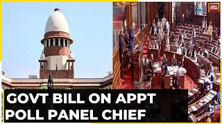 Government Lists Bill In Rajya Sabha To Regulate Appointment Of CEC, ECs