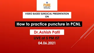 How to practice puncture in PCNL