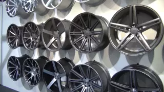 SEMA Show 2012 Vossen Wheels Booth