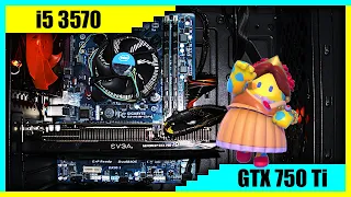 i5 3570 + GTX 750 Ti Gaming PC in 2022 | Tested in 7 Games