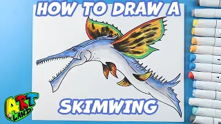 How to Draw a Skimwing from Avatar 2