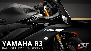 How to install Halo-GTR Signals on a 2019+ Yamaha R3 by TST Industries