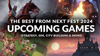 GREAT UPCOMING GAMES at Steam Next Fest February 2024 (Strategy 4X Management Sim)