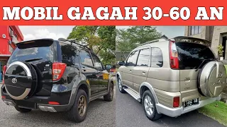 Mobil Taruna Termurah 30 Jt an Terios 60 Jt an Rush 80 Jt an di Prabu Motor Ponorogo