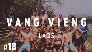 #18 VANG VIENG Tubing Party | Don Det [Laos vlog]