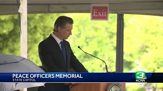 California Peace Officer's Memorial Ceremony takes place