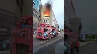 Firefighters | Future fire fighting truck | Future technology
