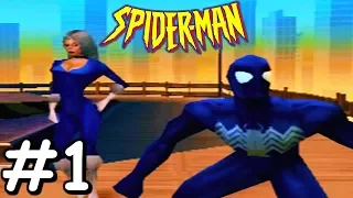 BLACK SUIT SPIDER-MAN - Spider-Man (2000) - Part 1 - Spider-Man PSX Intro