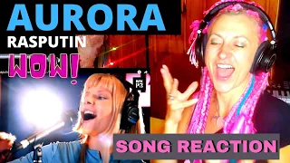 REACTING TO AURORA - Rasputin (Boney M cover ) by Artist & Vocal Performance Coach