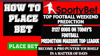 3127 Odds football predictions| High odds football prediction today| How to become a billionaire