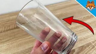 With THIS trick you get cloudy glasses clear again 💥 (In 17 seconds) 🤯