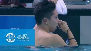 Swimming Men's 100m Breaststroke  Heat 2 (Day 2) | 28th SEA Games Singapore 2015