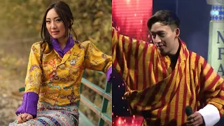 Kinley Rigzin Dorji & Sonam Max Choki Dance || Bhutan