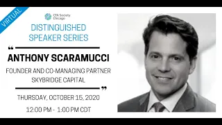 Distinguished Speaker Series: Anthony Scaramucci