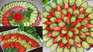 simple easy salad decoration ideas