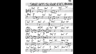 Smoke Gets in Your Eyes - Play along - Backing track (Bb key score trumpet/tenor sax/clarinet)