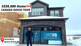 Canadian Houses| Inside a $550,000 House In Canada| Life In Canada| House in Alberta, Canada