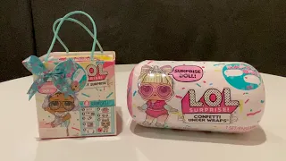 L.O.L. Surprise! Present Surprise Series 3 and Confetti Under Wraps