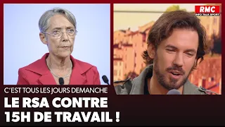Arnaud Demanche - Le RSA contre 15h de travail !