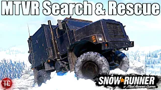 SnowRunner: MTVR 4X4! REALISTIC SEARCH & RESCUE VEHICLE