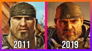 Gears of War 3 vs Gears 5 - Graphics Evolution Comparison