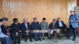 Шейх Хамзат Чумаков | Насыха на похоронах брата Руслана Аушева - Адама.