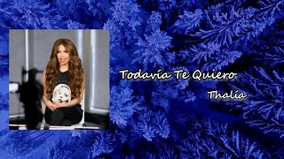 Thalia - Todavía Te Quiero  ft. De La Ghetto  Lyric