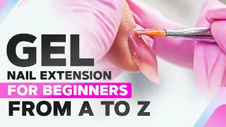 Gel Nail Extension for Beginners from A to Z | Form Set Up | Almond Shaped Nails